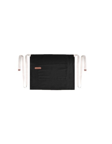 Avental de Cintura Preto Cafeteria Bar...