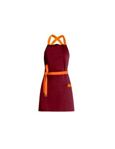 Avental Vinho Alça Cruzada Laranja Restaurante Bistro...