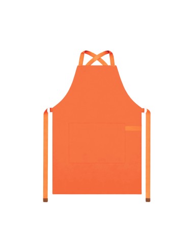 Avental Alça Cruzada Laranja Buffet Sorveteria...