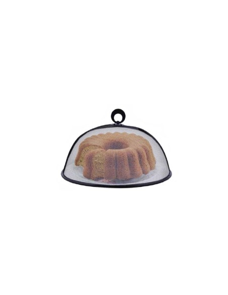 Tela Protetora Alimentos Preta Protetor Bolo Prato 24cm