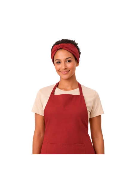 Avental Vermelho Cozinha Chef Buffet Pintura Artesanato