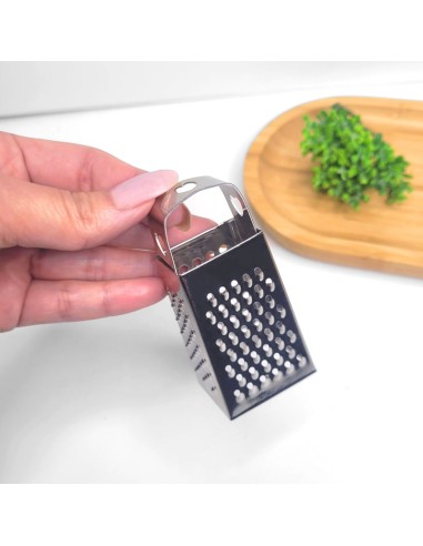 Mini Ralador de Queijo Aço Inox Pequeno Raspas...