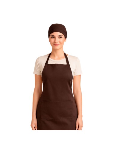 Avental Marrom Chef Cafeteria Jardinagem...