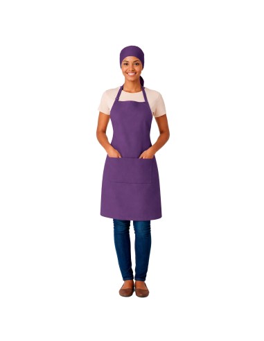 Avental Roxo Cozinha Chef Açai Sorveteria...
