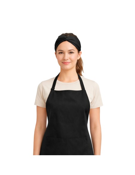 Avental Preto Cozinha Chef Cafeteria Bar Sapataria Salao