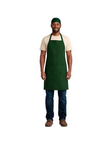 Avental Verde Escuro Cozinha Chef Jardinagem...