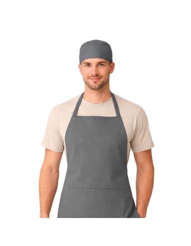 Avental Cinza Cozinha Chef Restaurante Bar...