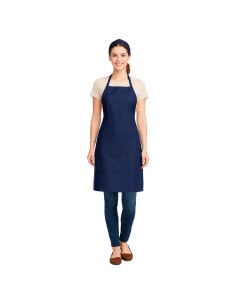 Avental Azul Marinho Cozinha Chef Restaurante Bar Cafeteria 2