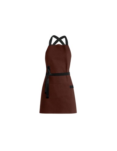 Avental Marrom Alça Cruzada Preto Jardinagem...