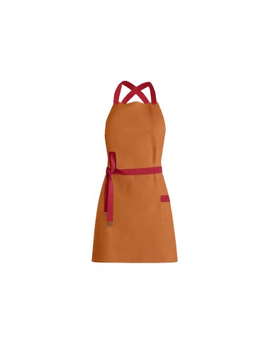 Avental Caramelo Alça Cruzada Vermelho...