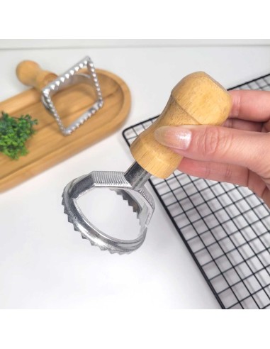 Cortador de Massa Biscoito Ravioli Redondo...