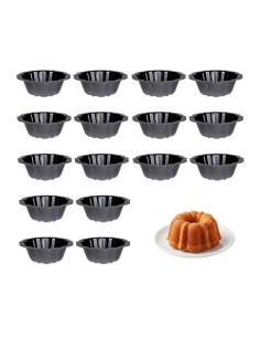Forma Antiaderente Mini Bolo 190ml Muffin Pudim...