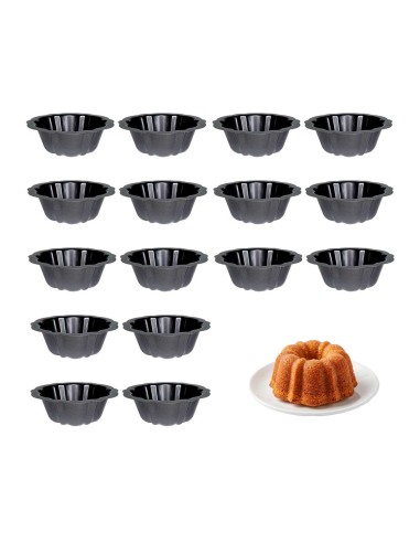 Forma Antiaderente Mini Bolo 190ml Muffin Pudim...