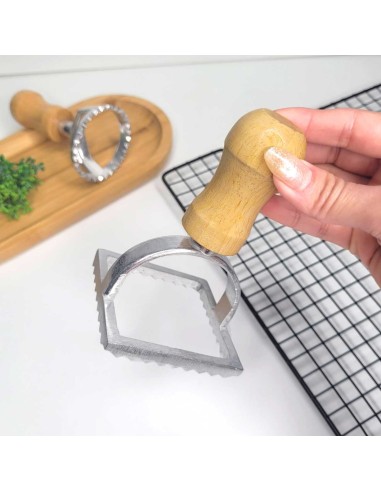Cortador de Massa Biscoito Ravioli Quadrado...