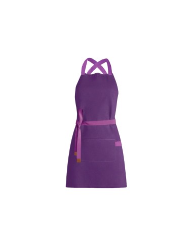 Avental Roxo Alça Cruzada Algodao Açai...