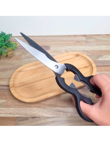 Tesoura de Cozinha Culinaria Multifuncional...