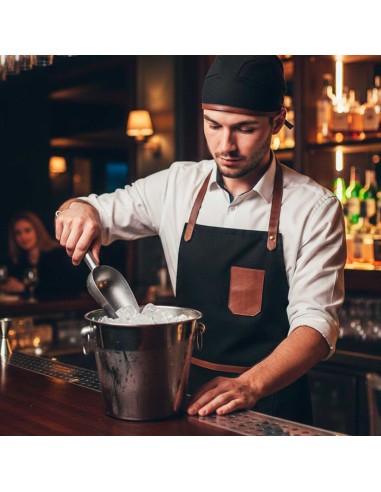 Pa de Gelo Pegador Concha Mantimentos Aço Inox...