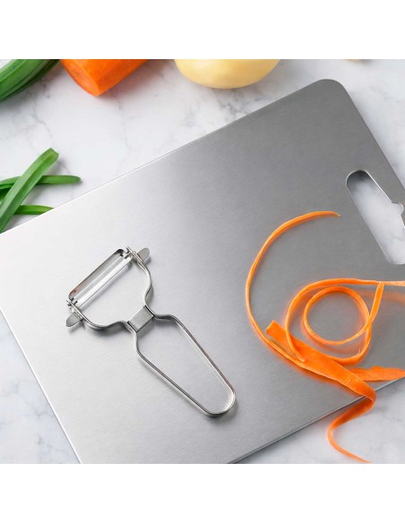 Descascador de Legumes Frutas Manual Lamina Aço Inox 13cm