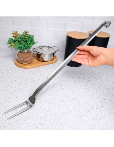 Garfo Trinchante Profissional Inox Buffet...