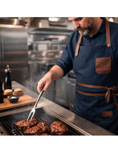 Garfo Trinchante Profissional Inox Buffet...