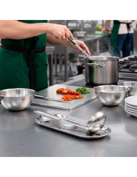 Descanso de Utensilios Apoio em Aço Inox Suporte Talheres