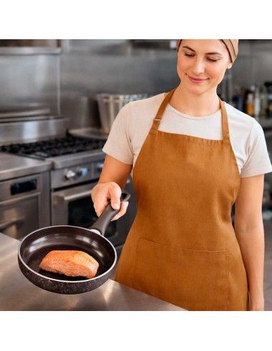 Frigideira Antiaderente Ceramico Inducao Marrom...