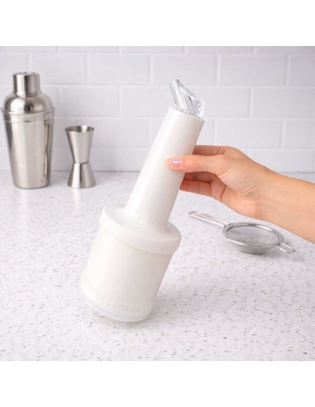 Garrafa Store n Pour Jarra Branca 500ml Dosadora Bar Drinks