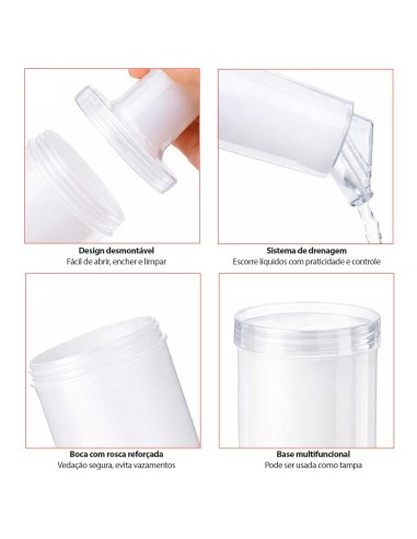 Garrafa Store n Pour Branca 1L Jarra Dosadora...