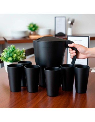 Copo Preto de Plastico 500ml Resistente BPA...