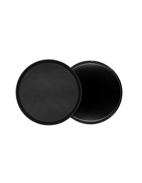 Bandeja Redonda Servir Antiderrapante Garçom 40cm Bar