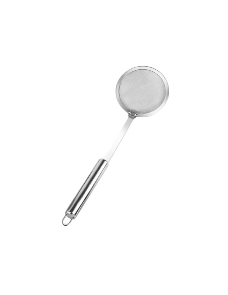 Escumadeira Peneira Escorredor de Fritura Coador Aço Inox