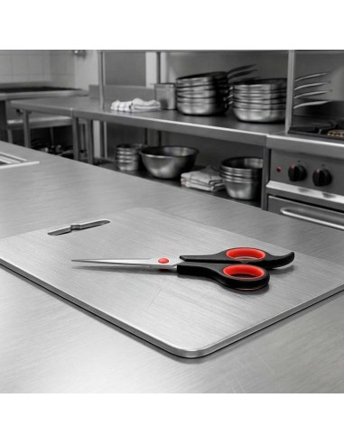 Tesoura Cozinha Multiuso Culinaria Inox Preto...