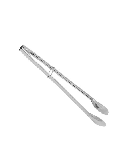 Pegador Alimentos Inox Pinça Profissional Grande Longo 41cm