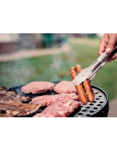 Pegador Alimentos Inox Pinça Profissional...