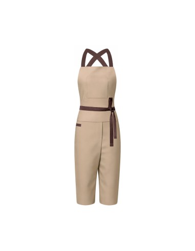 Avental Ceramica Macacao Bege Fenda Alça...