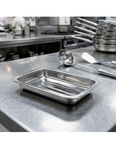Bandeja Assadeira Forma Retangular Aço Inox...