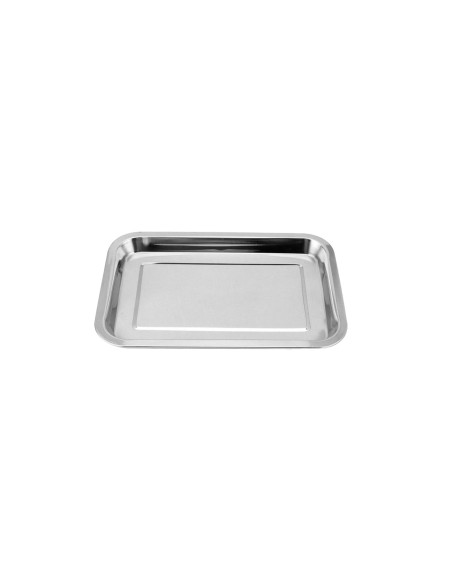 Bandeja Assadeira Forma Retangular Aço Inox Funda Multiuso