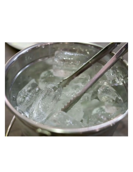 Pegador de Gelo Frios Jacare Inox Mini Utensilios Bar Restaurante