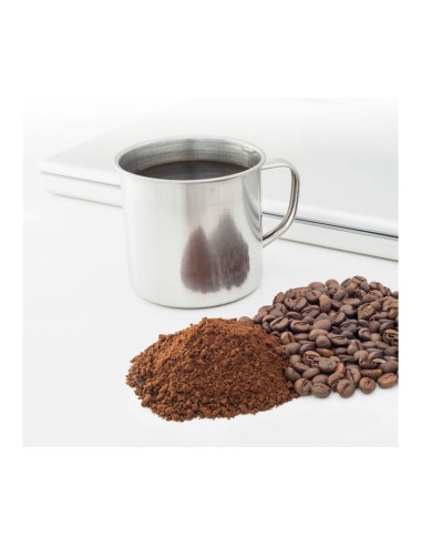 Caneca Xicara Aço Inox 250ml Bar Restaurante...