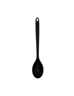 Colher Grande Preto Silicone Cabo Longo 45cm Profissional