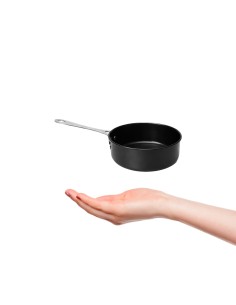 Frigideira Mini Cabo Inox Couvert Preto Servir Entrada...