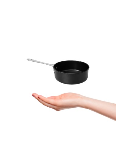 Frigideira Mini Cabo Inox Couvert Preto Servir...