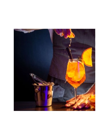 Balde de Gelo com Alça Pequeno Aço Inoxidavel 1,1L