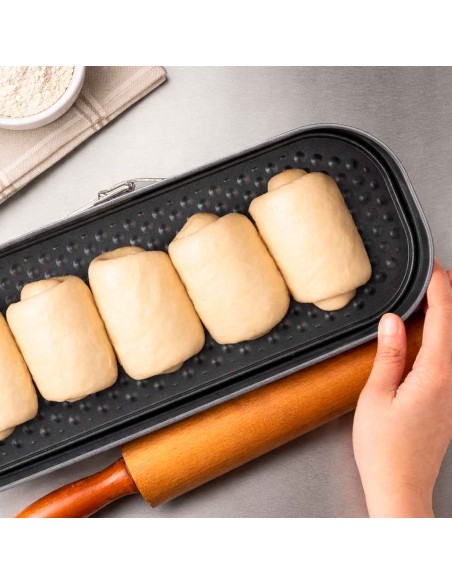 Forma de Pao Cuca Assadeira Antiaderente Fundo Removivel