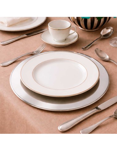 Sousplat Redondo Inox 32cm Mesa Posta Buffet...