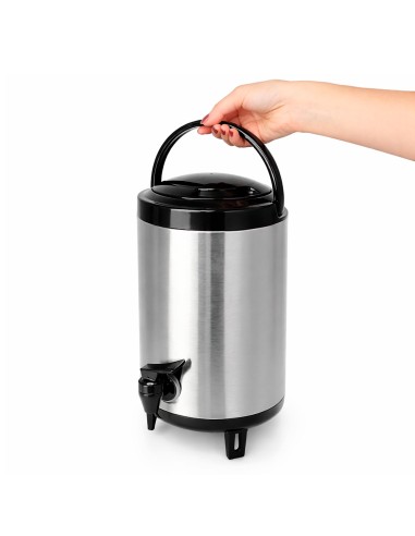 Garrafao Termico Botijao Torneira Alças Inox 4L...