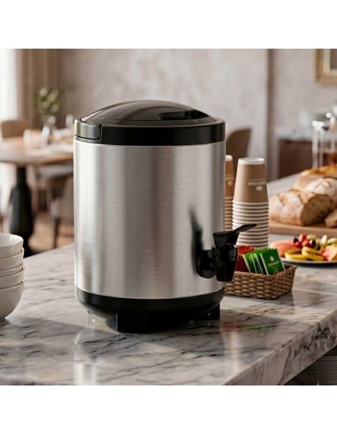 Garrafao Termico Botijao Torneira Alças Inox 4L...