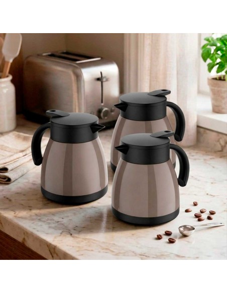 Garrafa Termica Bule Aço Inox Cafe Cha Agua 500ml