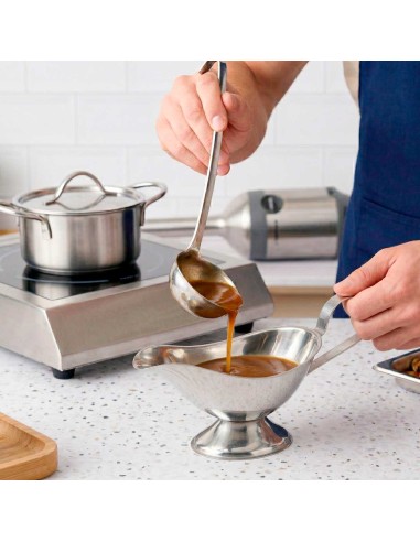 Molheira Porta Molho com Alça Inox 250ml Aladin...