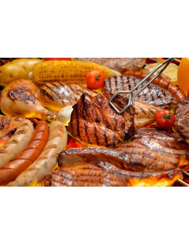 Pegador Alimentos Pinça Churrasco Carne...